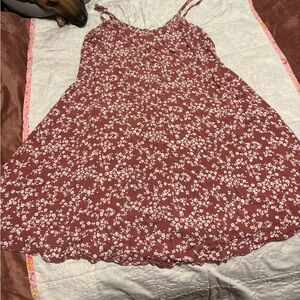 Floral Spaghetti Strap Dress